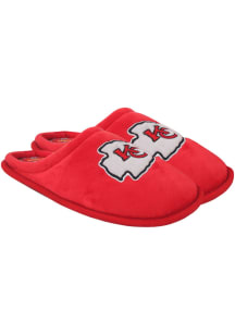 Forever Collectibles Kansas City Chiefs Repeat Logo Printed Liner Youth Slippers