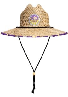 Forever Collectibles LSU Tigers Brown Americana Straw Mens Bucket Hat