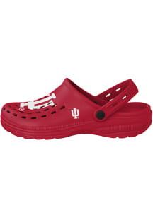 Strapped Indiana Hoosiers Mens Flip Flops - Red