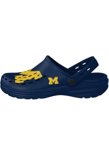 Mich Wolverines Strapped Clog