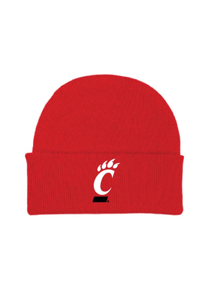 Cincinnati Bearcats Red Solid Newborn Knit Hat