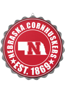Forever Collectibles Nebraska Cornhuskers Team Logo Sign