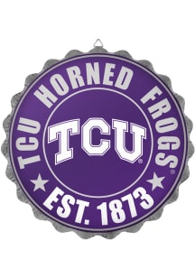 Forever Collectibles TCU Horned Frogs Team Logo Sign