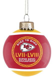 Kansas City Chiefs SB LVIII Bound Graphic Ornament