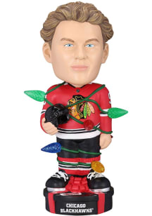 Chicago Blackhawks Connor Bedard String Light Up Bobblehead Decor