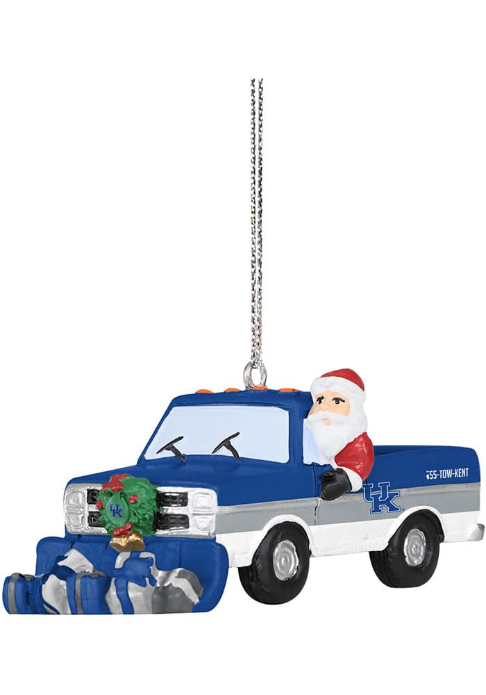 Kentucky Wildcats Snow Plow Ornament