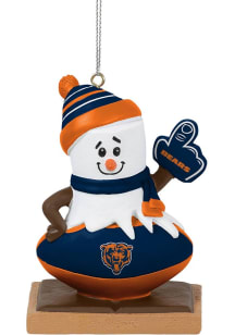 Chicago Bears Smore On Ball Ornament