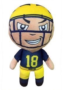 Forever Collectibles Yellow Michigan Wolverines Baby Bros Player Plush