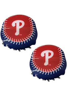 Philadelphia Phillies 2pk Ball Shaped Womens Claw Clip