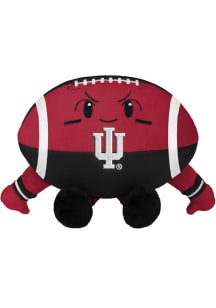 Forever Collectibles White Indiana Hoosiers 10 Inch Football Face Plush