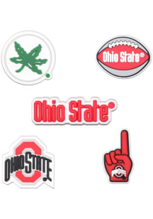 Red Ohio State Buckeyes 5pk Shoelaces