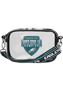 Philadelphia Eagles 2024 Super Bowl Champions Clear Camera Womens Clear Tote