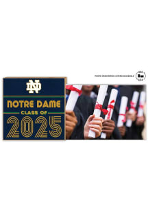 Notre Dame Fighting Irish Class of 2025 unique photo frame Picture Frame - Navy Blue