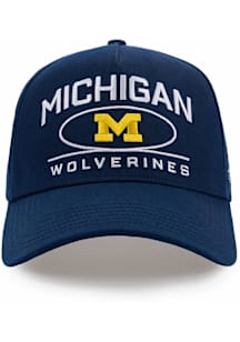 Michigan Wolverines Crest Adjustable Hat - Navy Blue