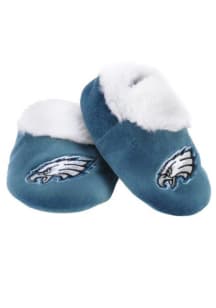 Philadelphia Eagles Fuzzy Baby Slippers