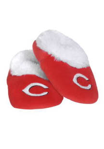 Cincinnati Reds Fuzzy Baby Slippers