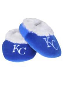 Kansas City Royals Fuzzy Baby Slippers