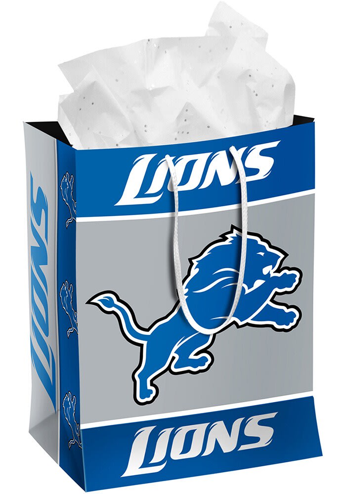 detroit lions gift wrap