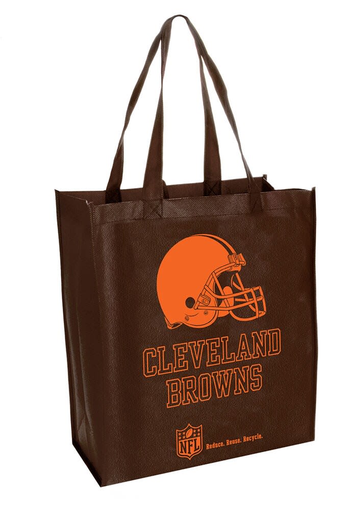 Cleveland Browns 4 Pack Reusable Shopping Bag