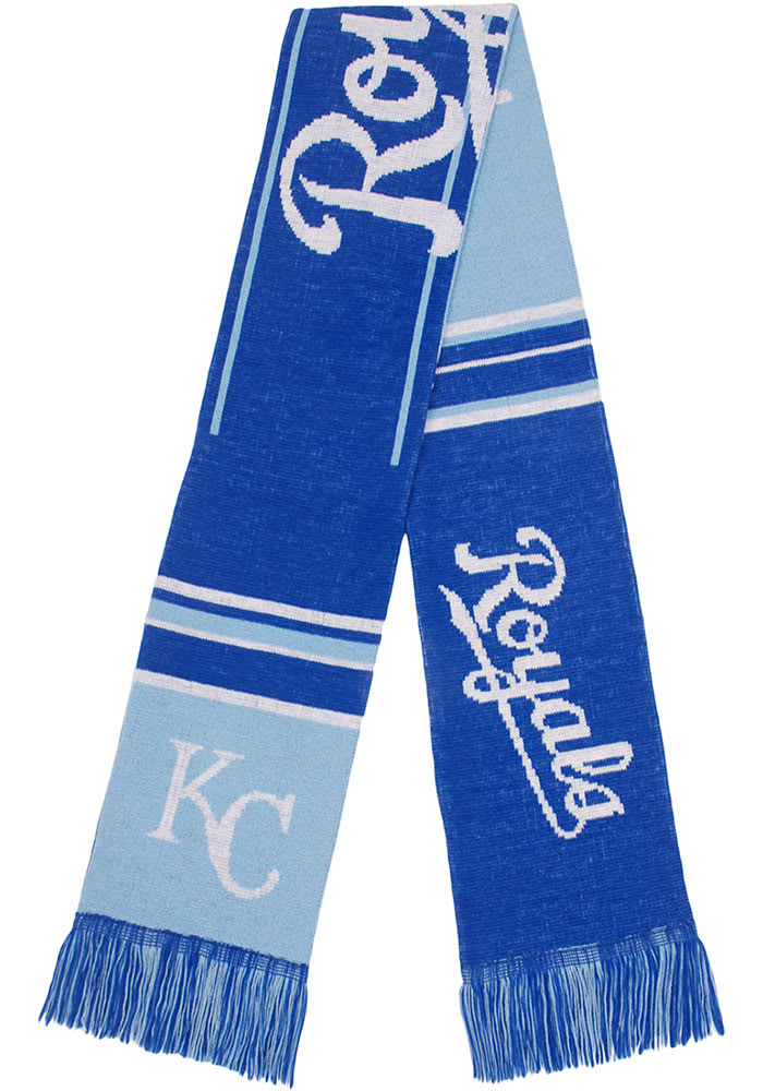 Kansas City Royals Two Sided Color Block Mens Scarf