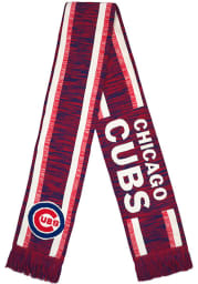 Chicago Cubs Knit Color Blend Mens Scarf
