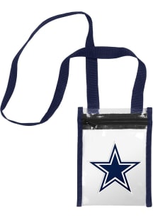 Forever Collectibles Dallas Cowboys White Stadium Approved Clear Bag