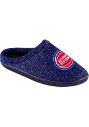 Detroit Pistons Poly Knit Mens Slippers