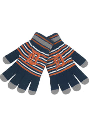 Detroit Tigers Acrylic Stripe Knit Mens Gloves
