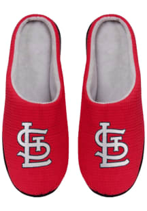 St Louis Cardinals Memory Foam Slide Mens Slippers