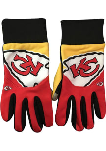 Forever Collectibles Kansas City Chiefs Big Logo Cropped Texting Mens Gloves