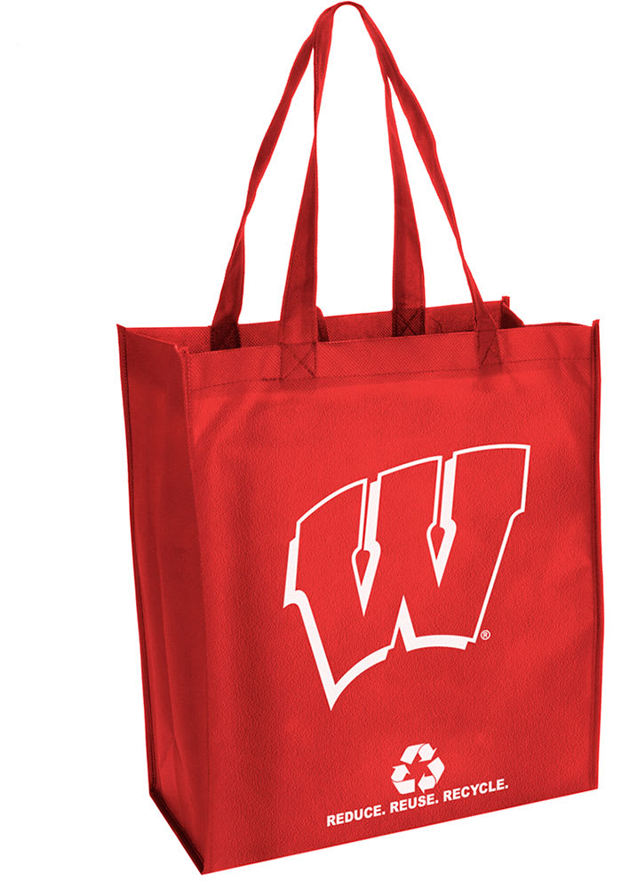 Wisconsin Badgers Team Logo Reusable Bag