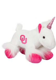 Forever Collectibles Oklahoma Sooners  9.5 Inch Unicorn Plush