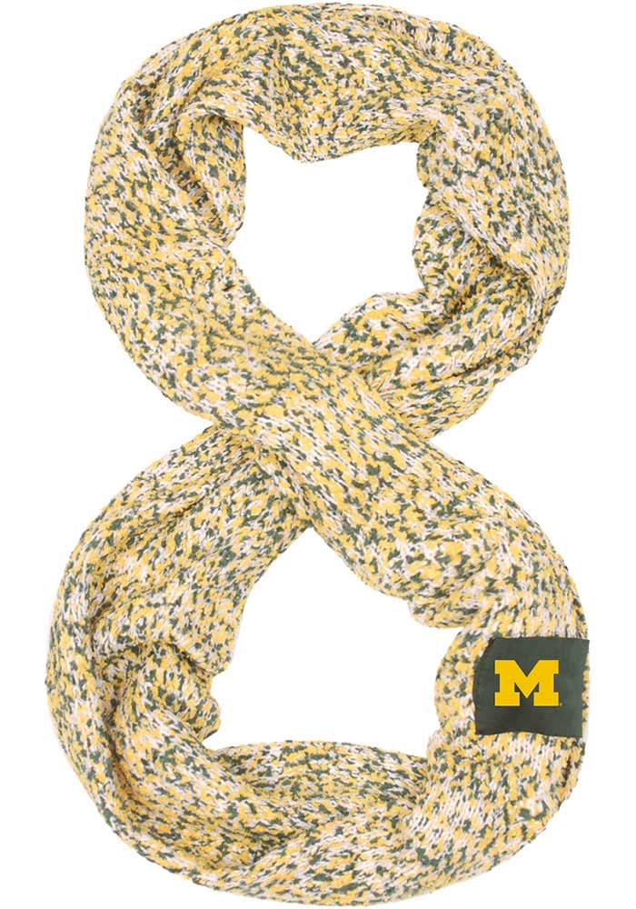 Michigan Wolverines Chunky Infinity Womens Scarf