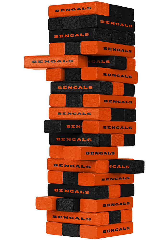 Cincinnati Bengals Toy | Cincinnati Bengals Game Tumble Tower - ORANGE