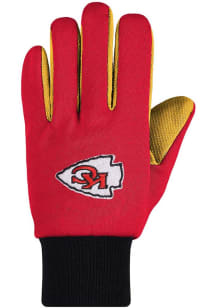 Forever Collectibles Kansas City Chiefs Colored Palm Mens Gloves