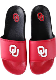 Oklahoma Sooners Printed Footbed Mens Slides