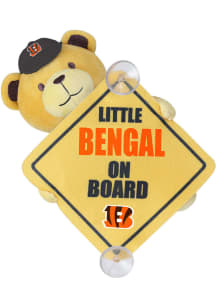 Forever Collectibles Cincinnati Bengals  Baby on Board Window Cling Plush