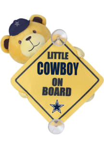 Forever Collectibles Dallas Cowboys  Baby on Board Window Cling Plush
