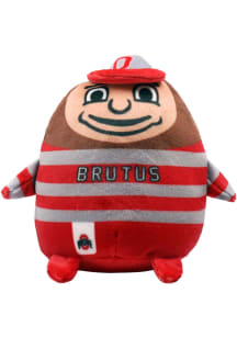 Forever Collectibles Red Ohio State Buckeyes Smuscherz Mascot Plush