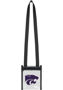 Forever Collectibles K-State Wildcats Purple Crossbody Clear Bag