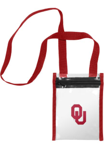 Forever Collectibles Oklahoma Sooners Red Crossbody Clear Bag