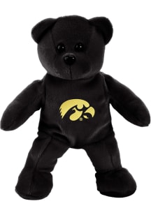 Forever Collectibles Black Iowa Hawkeyes Solid Bear Plush