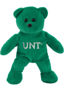 Forever Collectibles North Texas Mean Green  Solid Bear Plush