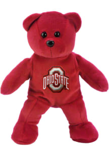 Forever Collectibles Red Ohio State Buckeyes Solid Bear Plush