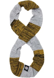Forever Collectibles Pittsburgh Steelers Ribbed Knit Womens Scarf