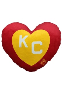 Kansas City Monarchs Heart Pillow