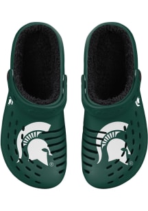 Michigan State Spartans Sherpa Lined Mens Slippers