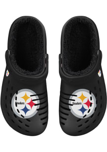 Pittsburgh Steelers Sherpa Lined Mens Slippers