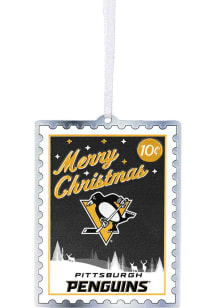 Pittsburgh Penguins Metal Stamp Ornament