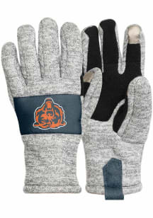 Forever Collectibles Chicago Bears Knit Heather Gray Mens Gloves